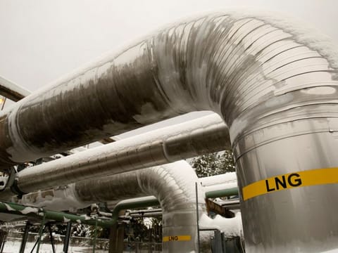 By 2024, six floating storage and regasification units could allow capacity to handle at least 37 billion cubic meters per year, the report showed.
