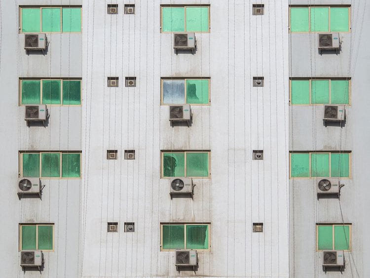 ACs in sharjah pic by Hussain Al Moosawi on show at 50 Years of Cool in Abu Dhabi