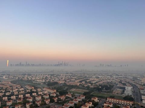 Dusty skies in Dubai