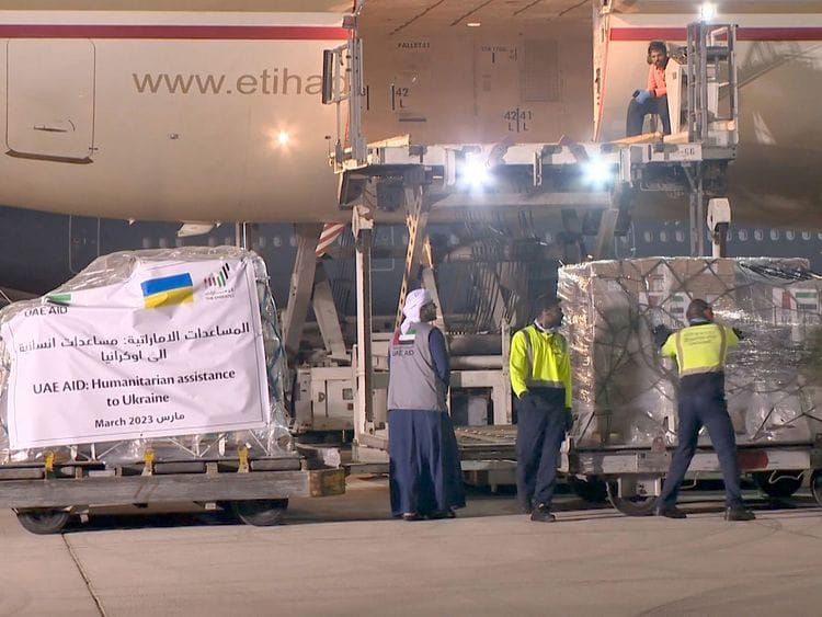 UAE Ukraine aid
