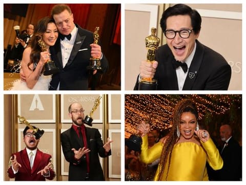 Top golden Oscar moments: Mums ruled and tears flowed easily at the Academy Awards 