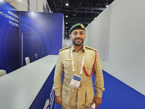Lt. Hussein Al Marzouqi, Assistant to Biologist Expert, Scientific and Field Supervisor of the Forensic Entomologists Team at Dubai Police