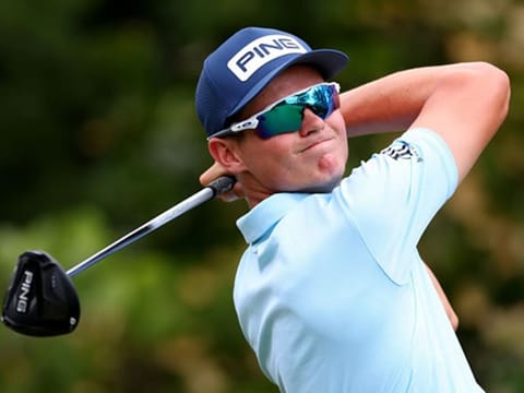 Wilco Nienaber (RSA), one of the longest hitters on the DP World Tour.