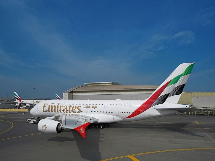 Emirates unveils new signature livery for its fleet