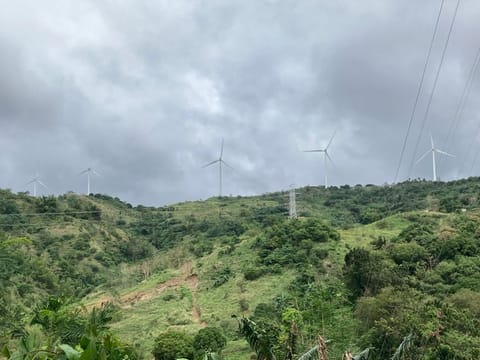 A wind farm in Rizal province, near the Philippine capital of Manila. 