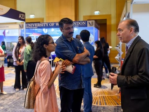 Gulf News Edufair runs until tomorrow at the Ritz Carlton, DIFC