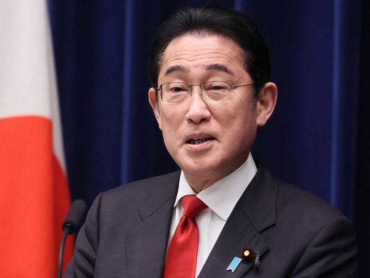 Japan's Prime Minister Fumio Kishida 