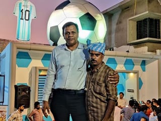 Watch: Businessman in UAE gifts ‘Argentina football house’ to Messi fan and farmer in Kerala