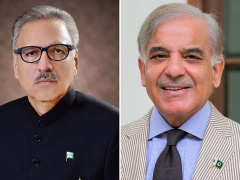  President Dr Arif Alvi and Prime Minister Shehbaz Sharif felicitated the nation on the occasion of Pakistan Day.