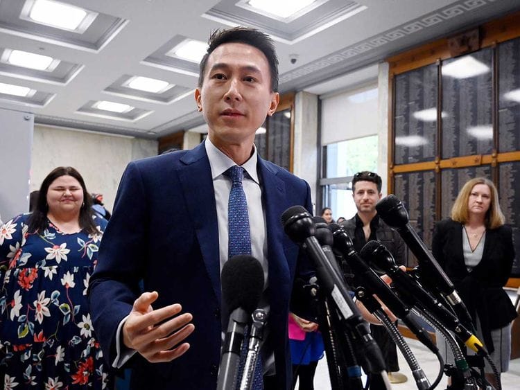 TikTok CEO Shou Zi Chew