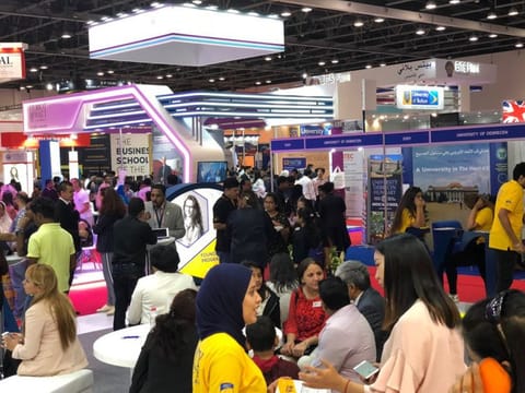 A scene from the previous GETEX edition. This year's edition will be held from April 26 to 28, 2023. Students will have the opportunity to explore and gain information on a wide range of academic and job-oriented disciplines including business, finance, IT, engineering, healthcare, aviation, technology and culinary arts among others.