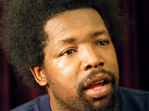 US rapper Afroman, whose real name is Joseph Foreman.