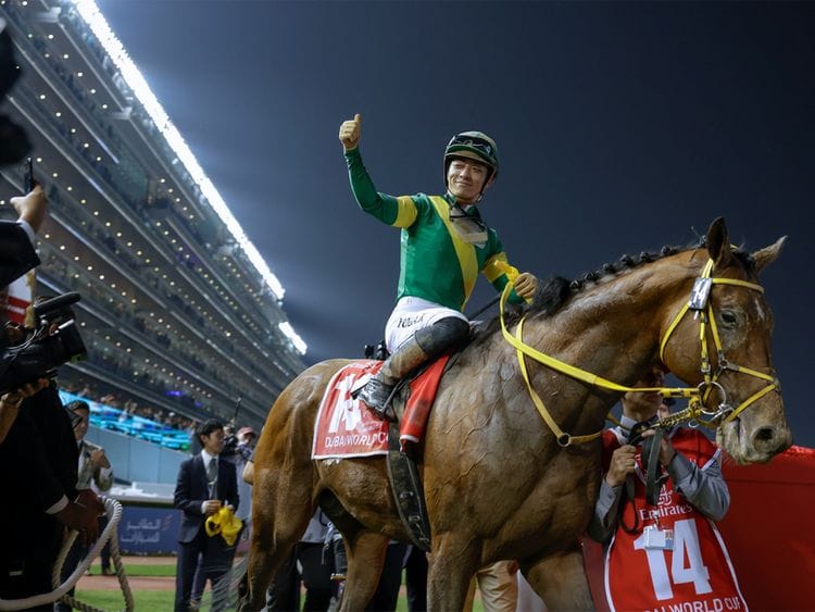 Japan's Ushba Tesoro wins Dubai World Cup race at Meydan 