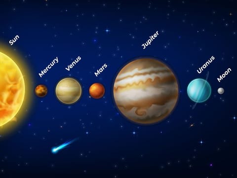 For the best view of the rare "planetary parade", involving five planets and the Moon, look to the western horizon just after sunset. 