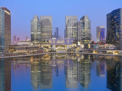 Al Maryah Island is home to the Abu Dhabi Global Market. 