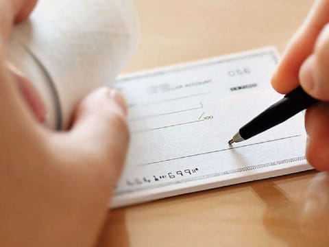 Signing a cheque in a way that intentionally prevents you from encashing it is considered a criminal act under UAE law.