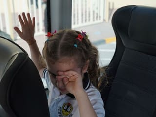 Watch: Social experiment in UAE shows 50% of children don’t know how to open school bus door