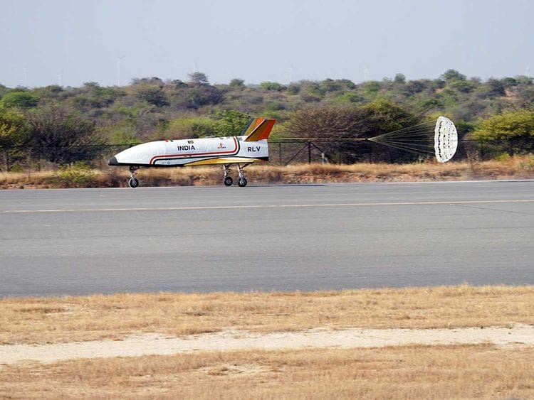 ISRO space test rocket shuttle