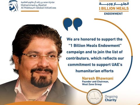 Naresh Bhawnani, Founder and Chairman of the West Zone Group