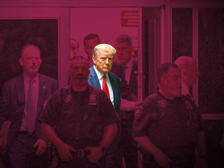 Trump arrest OPN