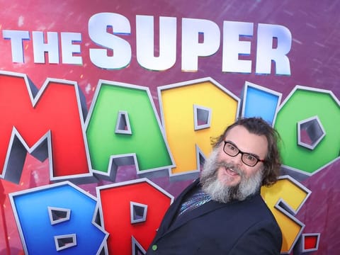 The 'Nacho Libre' star voices Bowser in the animated movie.