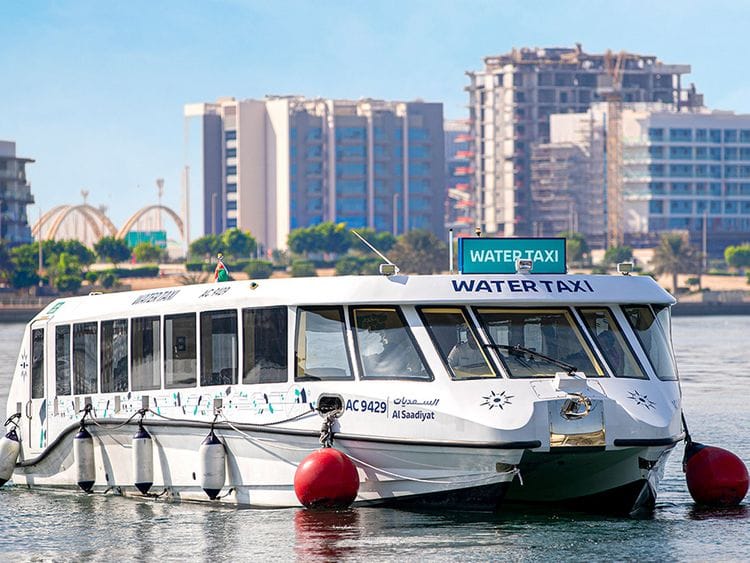 Abu Dhabi Water taxi