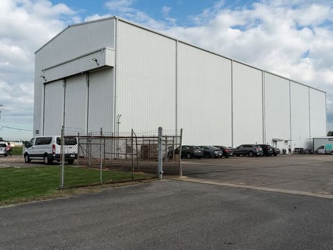 Building 220 where the Mars Dune Alpha is used as preparations for sending humans to the Red Planet, is located at the agency's Johnson Space Center in Houston, Texas, U.S.