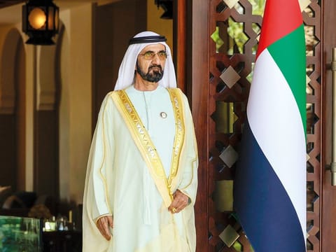  His Highness Sheikh Mohammed bin Rashid Al Maktoum, Vice President and Prime Minister of the UAE and Ruler of Dubai