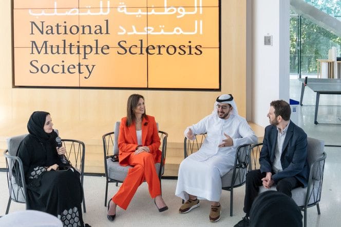 Panel discussion moderated by Muna Al Harbi, MS Ambassador for NMSS-1681717229386