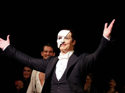 A shot of the hit Broadway show