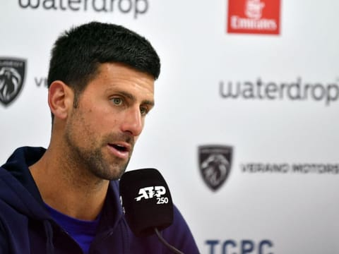 Serbia's Novak Djokovic says he was way below his best during his loss in Banja Luka on Friday.