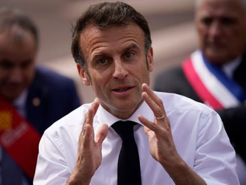 French President Emmanuel Macron