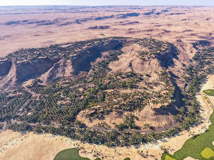 Aman Wadi Safar Aerial_