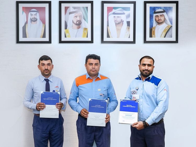 RTA recognises honest drivers who returned valuables 
