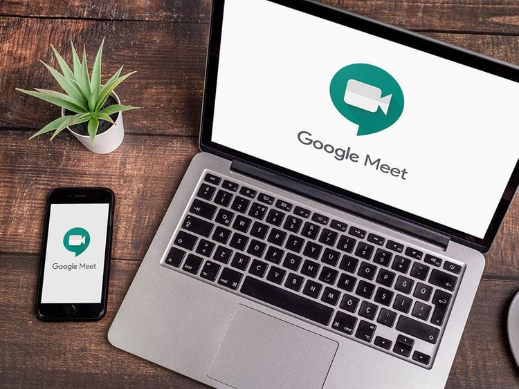 STOCK google meet