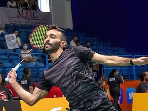 Jordan’s Bahaedeen Ahmad Alshannik faced his idol Loh Kean Yew in the men’s singles pre-quarter-finals in Dubai on Thursday.
