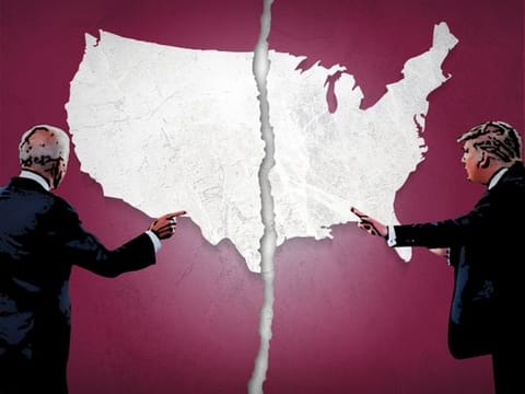 US President Joe Biden’s decision to run and former president Donald Trump’s barely diminished standing with Republicans make a repeat of their 2020 contest quite likely.