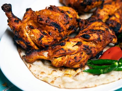 Tandoori chicken tikka