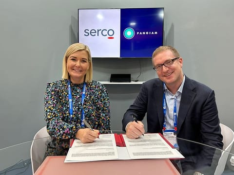 Samathan Rowles, Serco Middle East and Patrick Flanagan, Pangiam