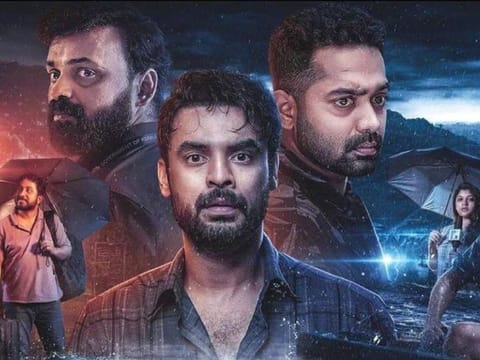 A still from the Malayalam movie '2018'.