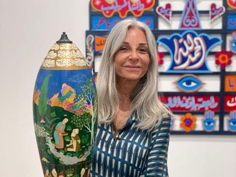 Katya Traboulsi’s solo show Perpetual Identities is running at Leila Heller Gallery in Dubai until September 1.