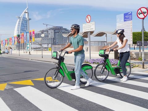 Five 'soft mobility' service providers, such as those for shared bicycles, have been integrated with the new platform under Phase 1