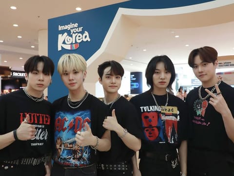 South Korean band MCND debuts in the UAE