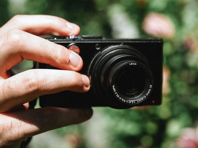 compact digital camera stock