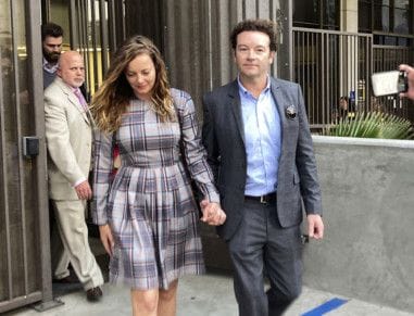 File photo of actor Danny Masterson with his wife Bijou Phillips.