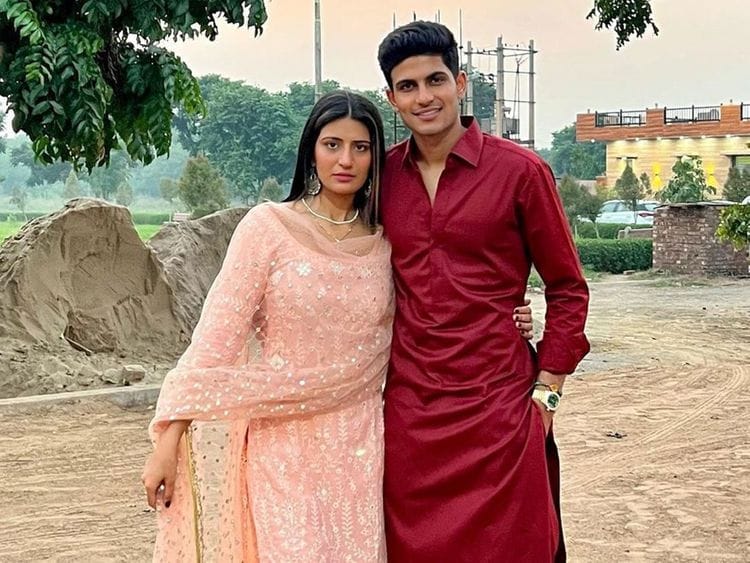 Shahneel and  Shubman Gill,