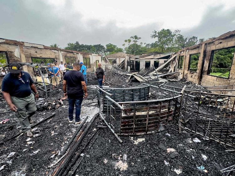 guyana fire
