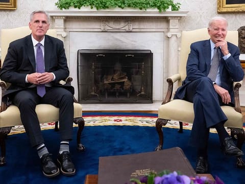 The White House and the Republicans have agreed in principle to raise the US debt ceiling and avert a default, House Speaker Kevin McCarthy has said.