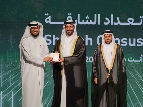 Sheikh Sultan bin Ahmed Al Qasimi, Deputy Ruler of Sharjah honoured participants of the Census. 