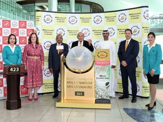 Devoted son wins $1 million in Dubai Duty Free draw